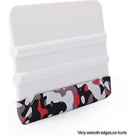 Squeegee-set med filtkanter, 5 delar, för limning av väggtatueringar