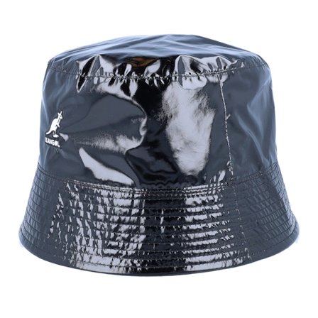 Kangol - Sort bucket Hat - Rave Sport Black Bucket @ Hatstore