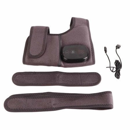 Sähköinen lämmitetty polvityyny, 3 säädettävää lämpöasetusta, 0,5 tunnin automaattinen virrankatkaisu, ladattava lämpöpolvituki