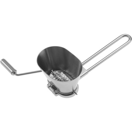 Manuell örtkvarn i rostfritt stål - Multifunktionellt köksredskap för persilja, koriander, kryddor: Hackare, finhackare, mixer