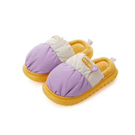 Tofflor modell Bose F - rosa, lila eller gröna - mjuka och varma -