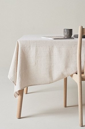 Jotex - Leinen-tischdecke Leinenbeige - JONIE - Kaufe Tischdecken bei Jotex