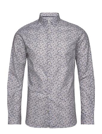 Jprblanordic Print Shirt L/S Sn Blue Jack & J S