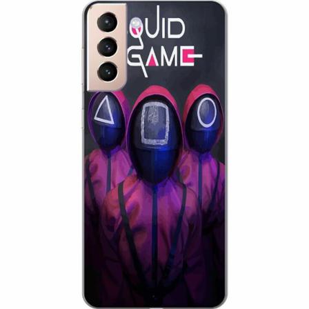 Samsung Galaxy S21 Genomskinligt Skal Squid Game
