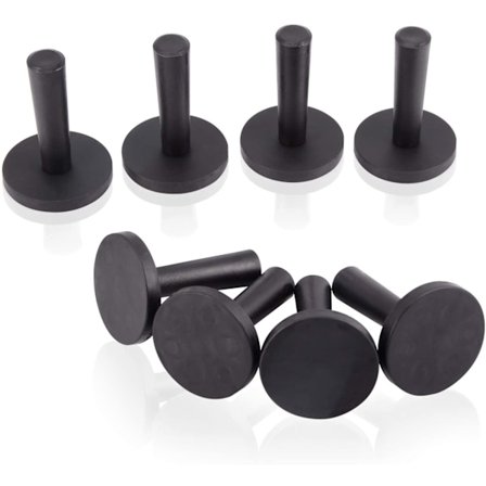 8 stk Bilmagnet Bil Vinyl Holder Bil Wrap Svart Gripemagnet