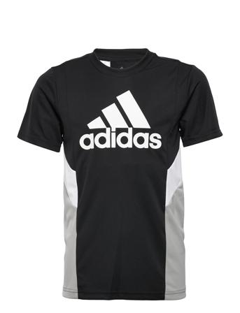 Design To Move T-Shirt T-shirts Sports Tops Sort Adidas Performance