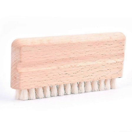 Lp Vinyl Pladerensebørste Antistatisk Gedehår Træhåndtag Børsterenser Zekai NQU