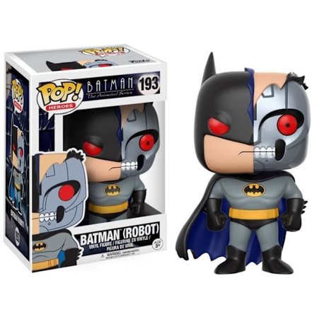 Funko Pop! DC Comics - Batman The Animated Series: Robot Batman - Svart - 10 cm