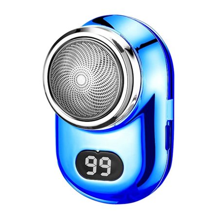 Mini barberhøvel for menn, oppladbar kraftig storm barberhøvel for reise