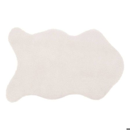 Ivory-valkoinen "Couka" turkituntu matto 60x90cm - Atmosphera sisustussuunnittelija