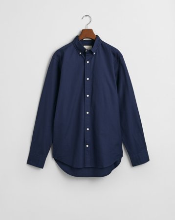 GANT Herren Regular Fit Pinpoint Oxford-Hemd (M) Blau