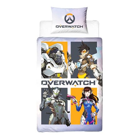 Overwatch Ät Sov Karaktär Vändbart Påslakanset Enkelt Multi