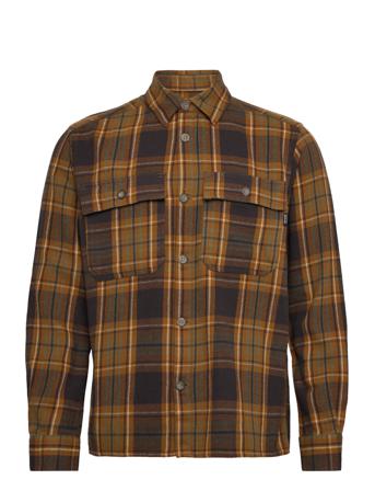 Onsscott Ls Check Flannel Overshirt Patterned ONLY & SONS