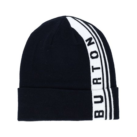 Burton - Musta cuff Beanie - Partylap Beanie True Black Cuff @ Hatstore