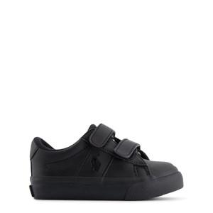 Kids - Ralph Lauren Sayer EZ Branded Trainers Black Tumblet 21 EU - Trainers - 21 EU - Black