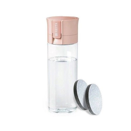 Filtreringskaraff Brita - 1059293 - Vital Filterflaska 0,6 l Pastellpersika ()