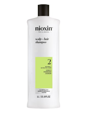 Nioxin Nioxin System 2 Shampoo For Thinning Hair 1000 Ml - Nude - 1000 ml