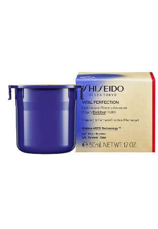 Shiseido Vital Perfection Advanced Cream Enriched Refill Dagcreme Unisex 50 ML