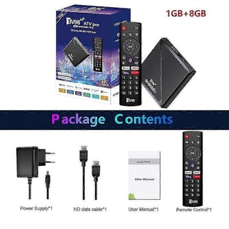 8K Android 14.0 TV-boks Sæt Allwinner H313 2.4G 5G Dual WiFi Bluetooth 5.0 Medieafspiller Understøtter Smart Stemmestyring Fjernbetjening Topboks