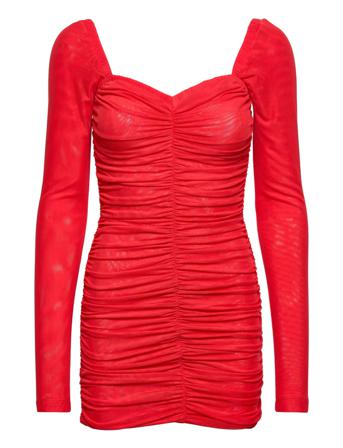 Dress Mesh Dresses Bodycon Dresses Rød ROTATE Birger Christensen