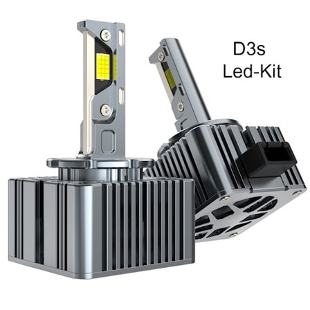 S-33 D3s led kit 5500 lumen 2-pack 6000k xenonvit . s33