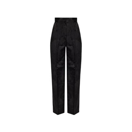 Erdem ‘Carole’ pleat-front Bukser Sort, Dame Bukser