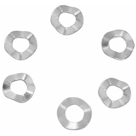 Bølgeskive, rustfri stålfjederbrik M4, M6, M8, M10, M14 (M8(50STK))