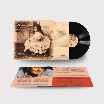 Anime salve (lp nero 180 gr. + nuovo lib Fabrizio De André