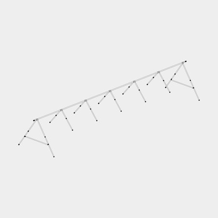 Cavalletto a A NOCK Täckskär, 12 metri + borsa