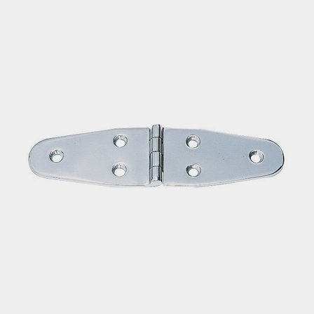 Hatch hinge 1852-Marine, 142 x 38 mm, acid-resistant stainless steel (AISI 316, cast)