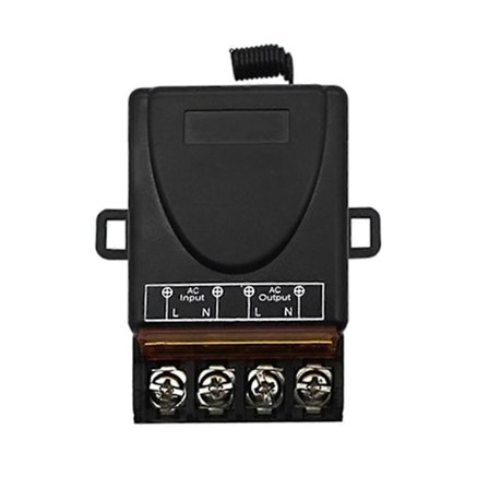 AC 220V 30A Rele Vastaanotin 1CH Vastaanotin Autotallin Oven Avaajalle ja Portille