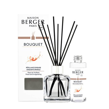 Maison Berger Paris Bouquet Parfumé Bouquet Cube Pétillance Exquise 100ml - Diffusore di Profumo