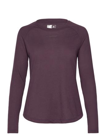 Hmlmt Vanja T-Shirt L/S Burgundy Hummel