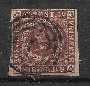 Danmark - AFA IIb - Stemplet