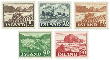 Island - AFA 264-268 - Postfrisk