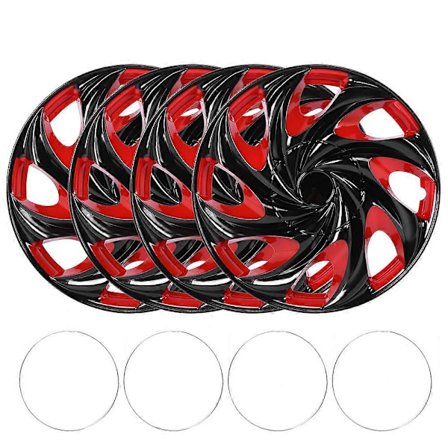 4 stk. 15 tommer hjulkapsler Snap On hjulkapsler Dækker biltilbehør Passer til R15 dæk & stålfælg