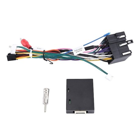 Car Android Radio CANBus Kabel Strøm Ledningsnett Stikkontakt Adapter med CAN Bus Dekoder for Alfa Romeo 147 159
