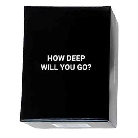 How Deep Will You Go brætspil for voksne 99 spørgsmål og udfordringskort til at uddybe forbindelsen Fu