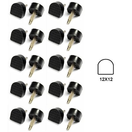 20 kpl High Heel Tips Heel Pins 12X12MM