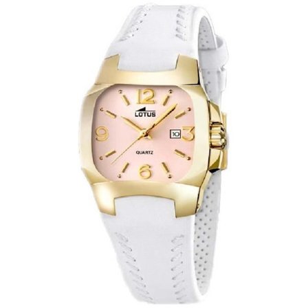Damklocka - LOTUS - 15517-U - Läder - Kvarts - Analog - Sport