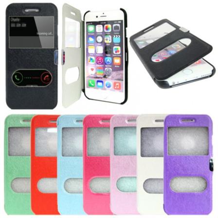 Toppen 2 I 1 Flip Cover Med Skal Iphone 6/6s Magnetlås + Skärmsk Grön