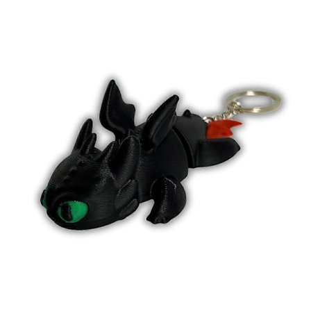 Slik trener du dragen din nøkkelring