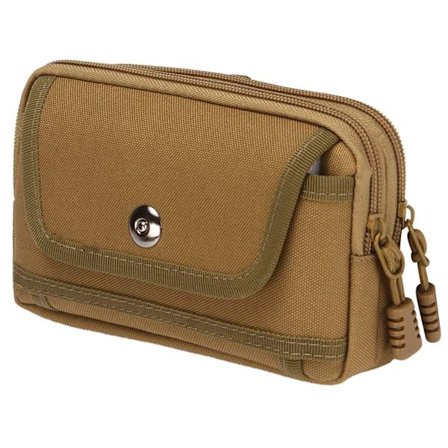 Mini midjeplånboksmynt för nyckelväska Militärpaket Liten kortväska påsar rektangelformad telefonpaket Militär midjeväska