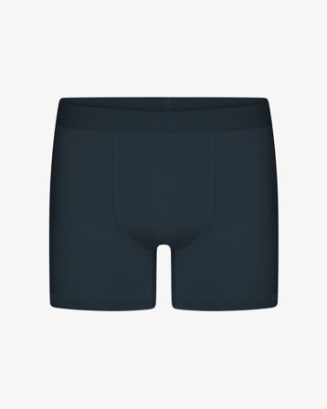 Classic Organic Boxer Briefs - Petrol Blue S