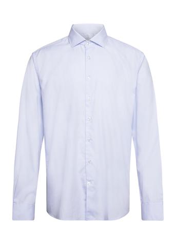 Bs Karl Slim Fit Shirt Blue Bruun & Stengade