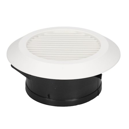 Rund ABS Luftventil Gallerlock 6 Tum för Badrum Kontor Kök Ventilation