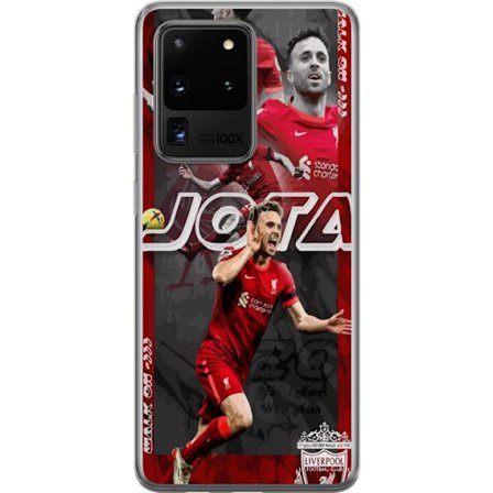 Kompatibelt Mobilskal till Samsung Samsung Galaxy S20 Ultra Liverpool Diogo Jota nr 20 fotboll affisch Portugalsk anfallare Röda spelare Premier Leag