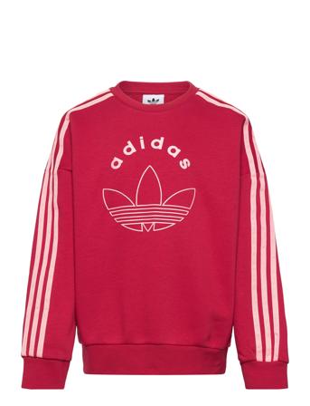 Crew Tops Sweatshirts & Hoodies Sweatshirts Red Adidas Originals