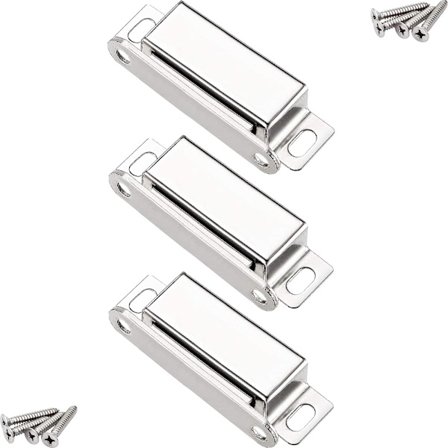 Magneettiset lukot Magneetit, 20 kg magneettinen oven lukko ja 12 ruuvia,