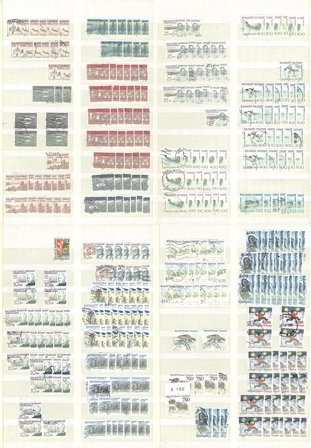 Grønland - Dubletsamling i 1 indstiksbog - Stemplet